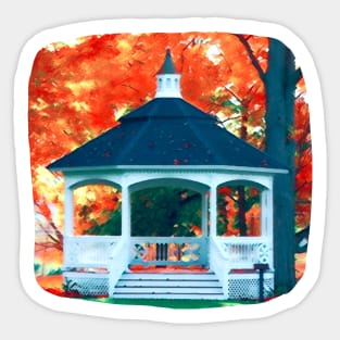 Stars Hollow Gazebo IV - Gilmore Sticker